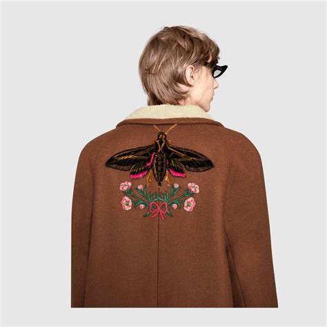 cappotto lana uomo gucci|Cappotti Gucci per Uomo .